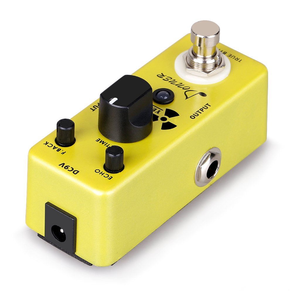 Donner Yellow Fall Delay Guitar Effect Pedal True Bypass ★ FIRST LOOK