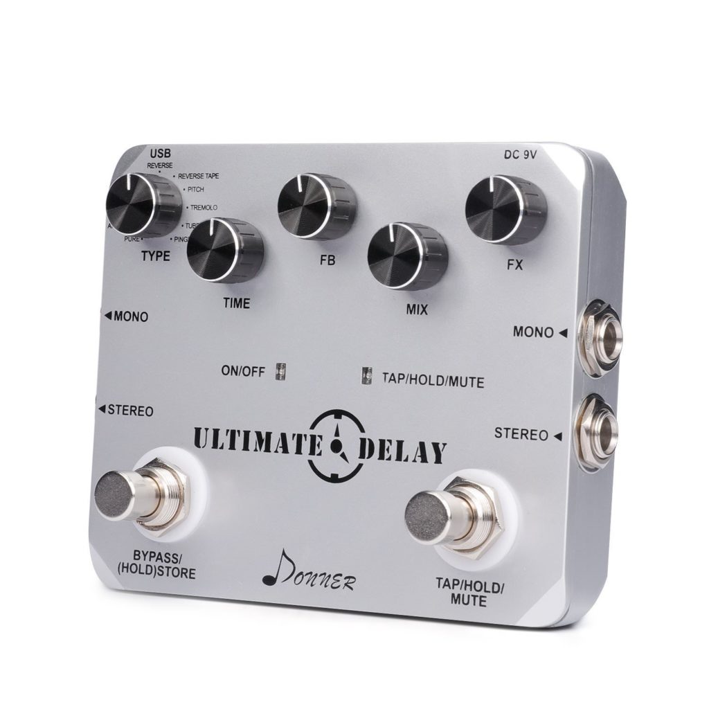 Donner Ultimate Delay Pedal 11 Modes ★ First Look Review ★ Greg Kocis