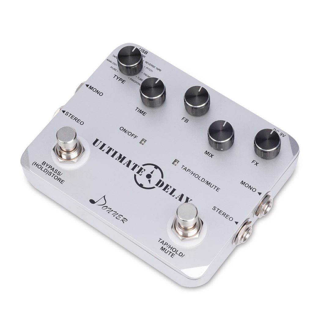 Donner Ultimate Delay Pedal 11 Modes ★ First Look Review ★ Greg Kocis