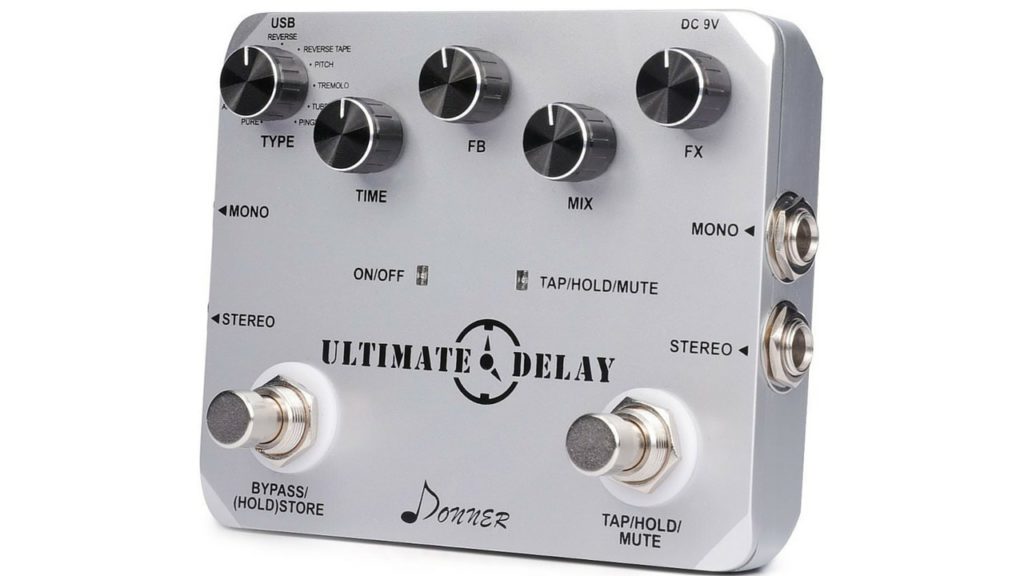 Donner Ultimate Delay Pedal 11 Modes ★ First Look Review ★ Greg Kocis