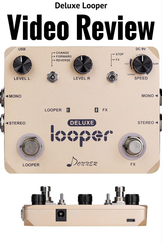 Donner Deluxe Looper Guitar Pedal First Look Review Greg Kocis