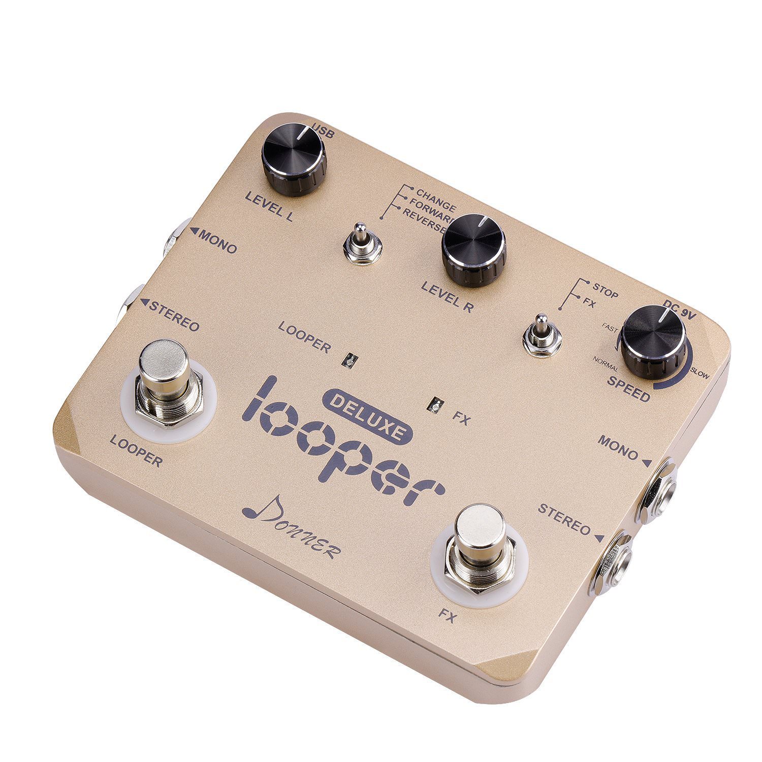 Donner Deluxe Looper Guitar Pedal First Look Review Greg Kocis