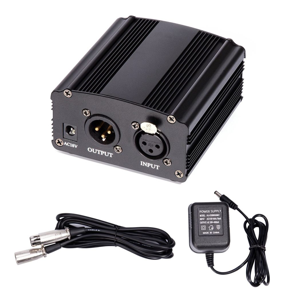 connect 48v phantom 1 power supply to ibooster