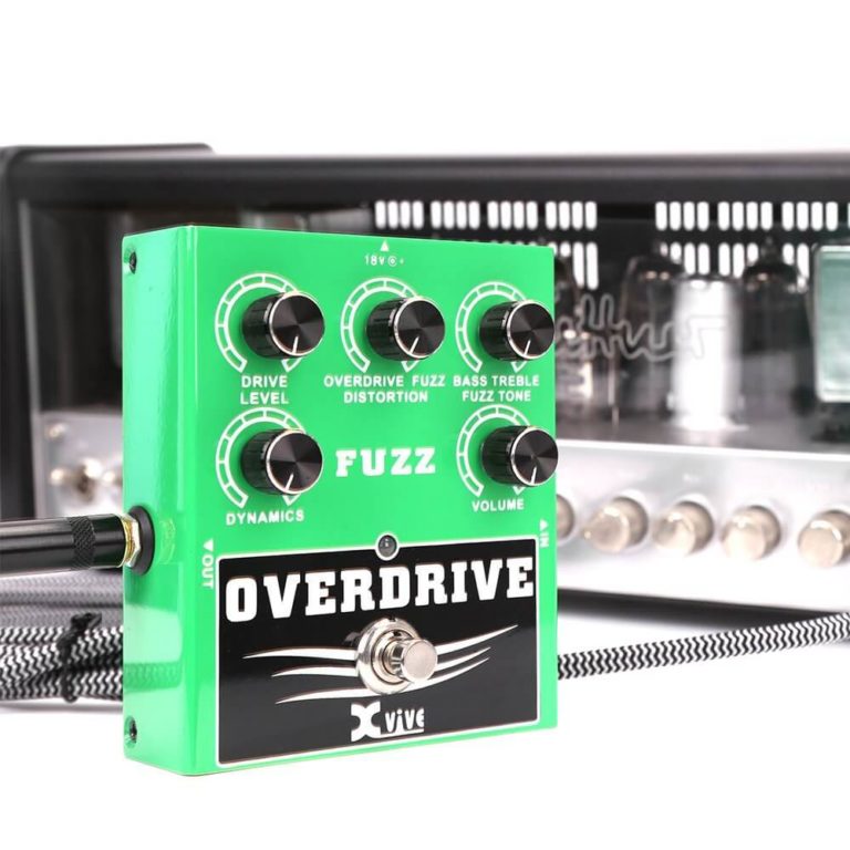 Xvive Overdrive Fuzz Bass Guitar Effects Pedal W2 First Look Review