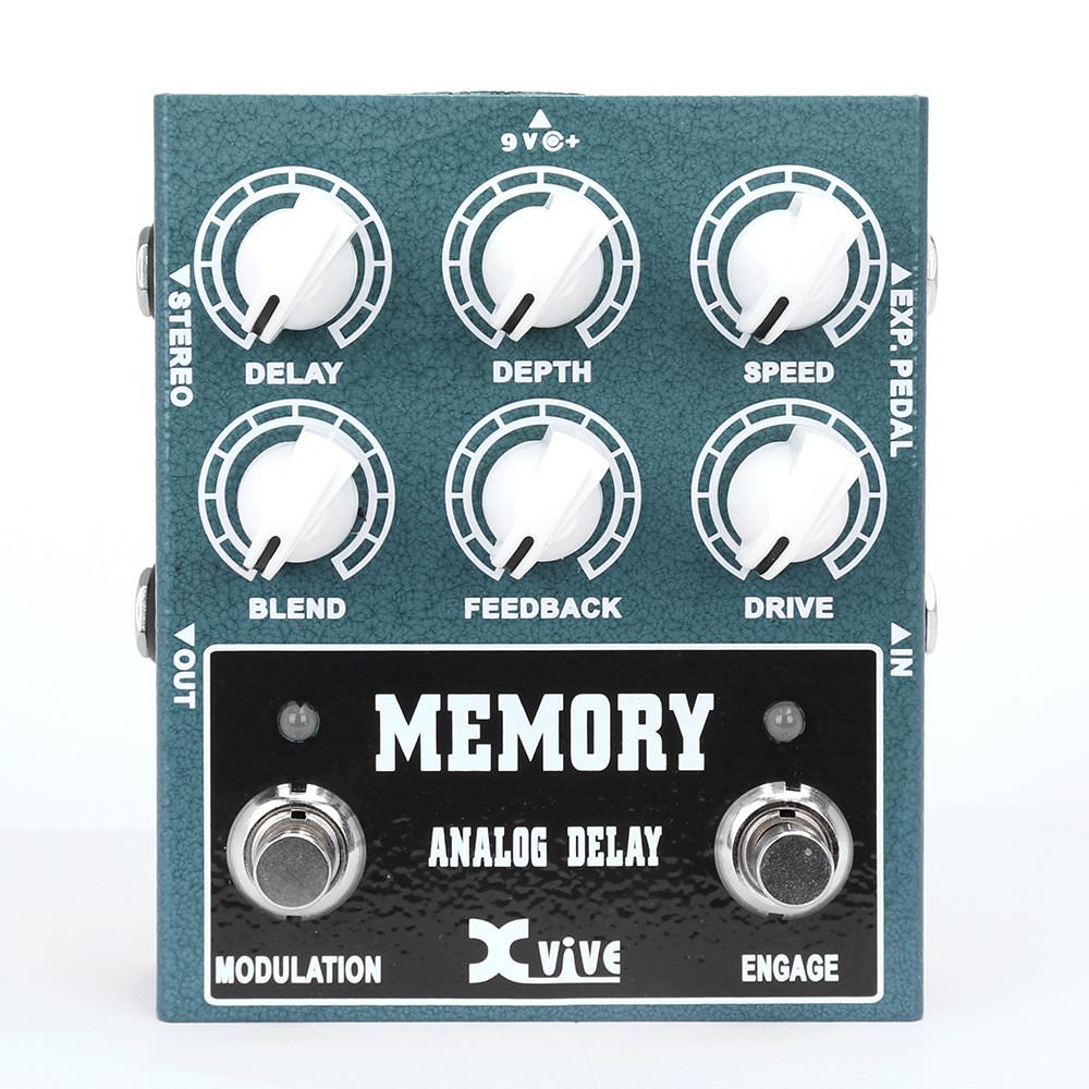 Xvive Analog Delay Guitar Pedal First Look Review