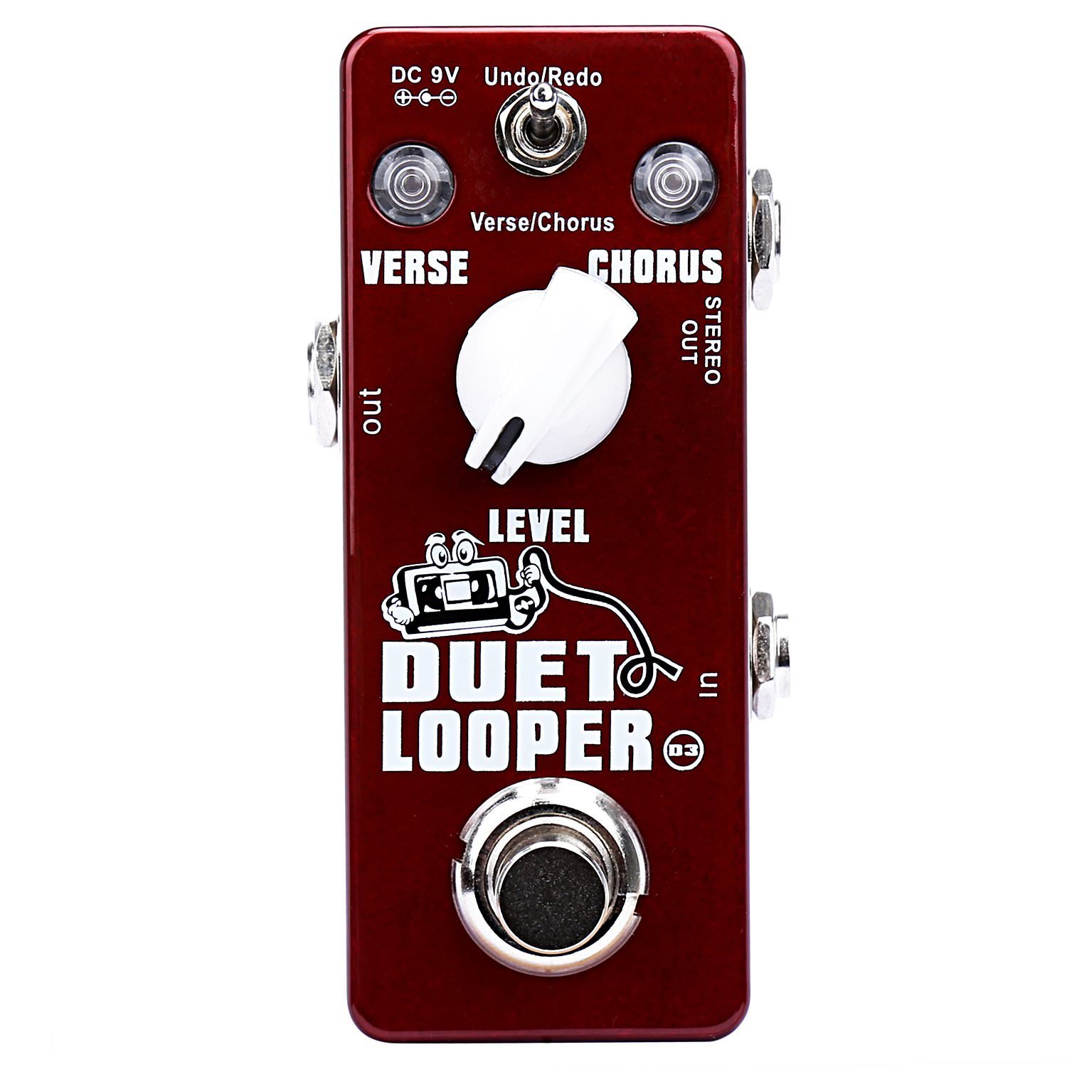 Xvive Duet Looper Stereo Dual Channel Loop Station Effects Pedal for Guitar Bass First Look Review