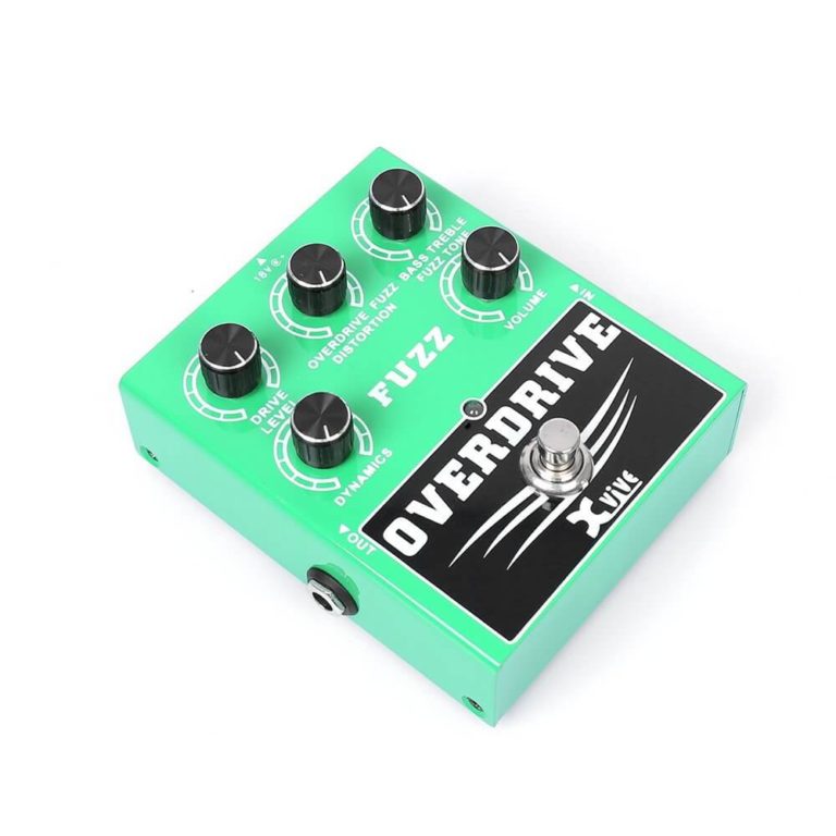 Xvive Overdrive Fuzz Bass Guitar Effects Pedal W2 First Look Review