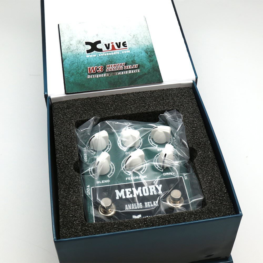 Xvive Analog Delay Guitar Pedal First Look Review Greg Kocis