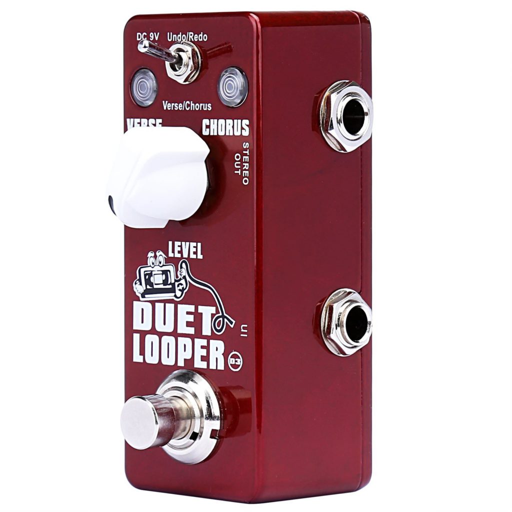 Xvive Duet Looper Pedal for Guitar Bass First Look Review Greg Kocis