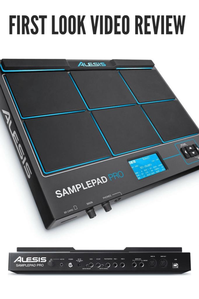 Alesis サンプリングパッド 8パッド MIDI端子 SDカード対応 SamplePad