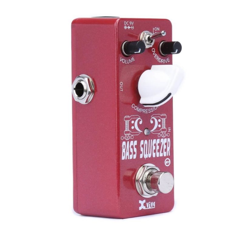 Xvive Bass Squeezer Pedal Distortion, Compression, Overdrive First Look