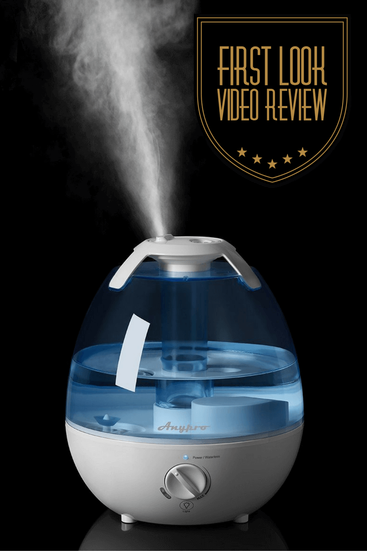 Ultrasonic Cool Mist Humidifier, Anypro 3.5L Antimold Air Humidifiers