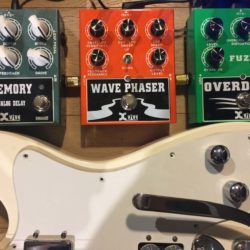 Xvive Fuzz Overdrive Wave Phaser & Delay Bass Guitar Demo 9