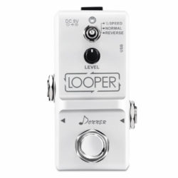 Donner Tiny Looper Guitar Effect Pedal 10 minutes of Looping 3 Modes