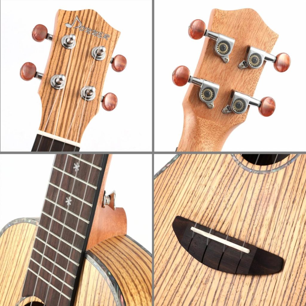 Donner Concert Ukulele Zebrawood Set Review Greg Kocis