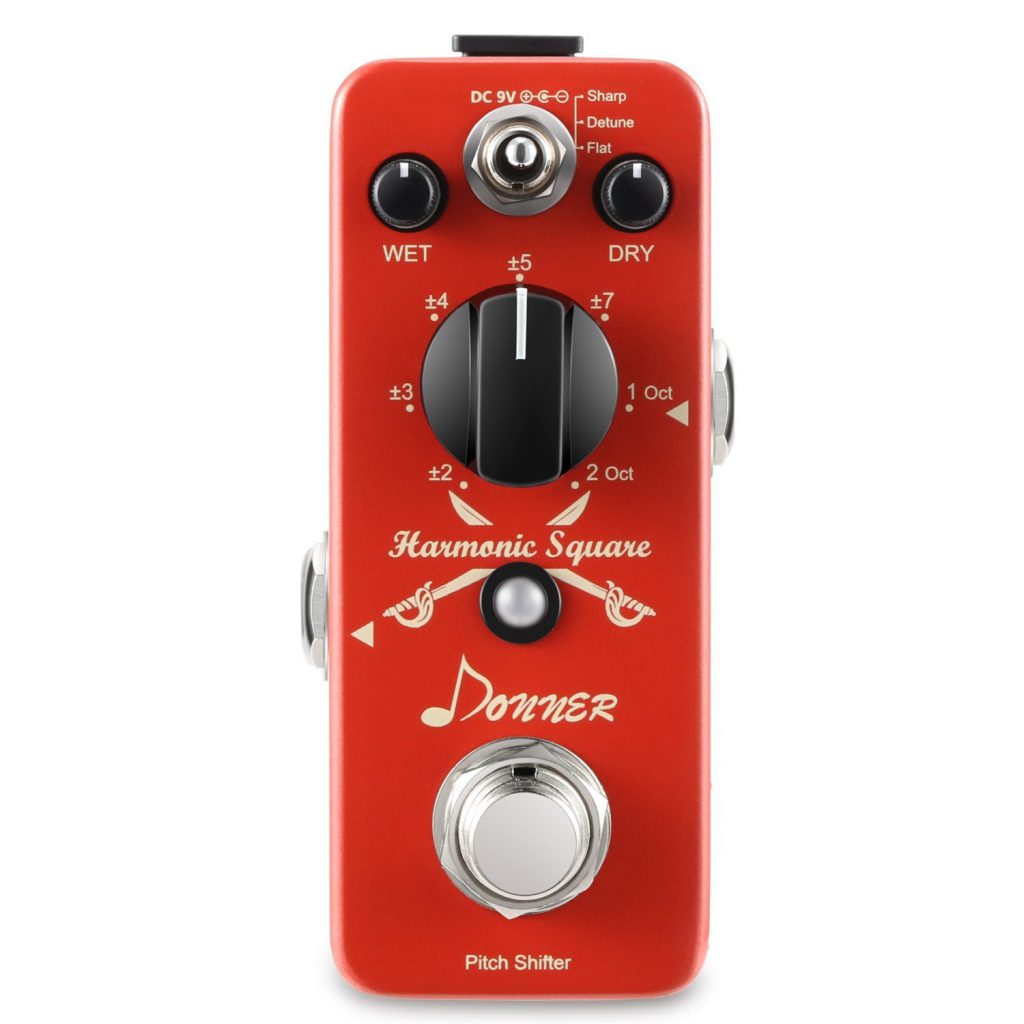 Donner Octave Pitch Guitar Pedal Harmonic Square First Look Review