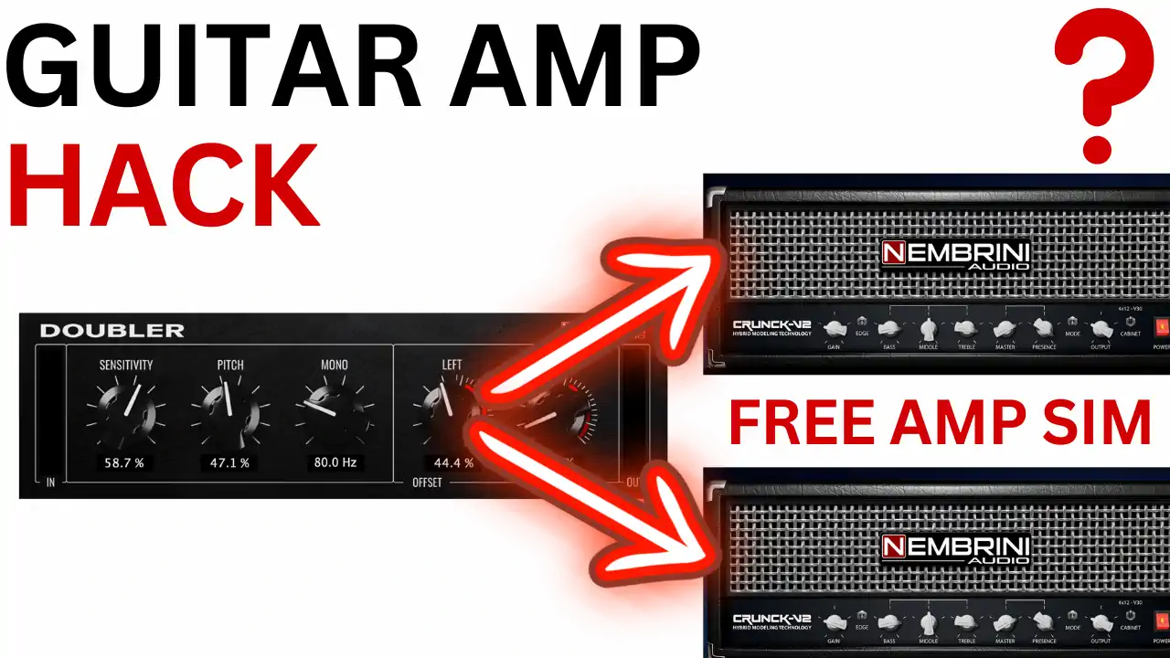 1 Guitar To 2 Amps Hack – Nembrini Audio Doubler + Free Amp Sim