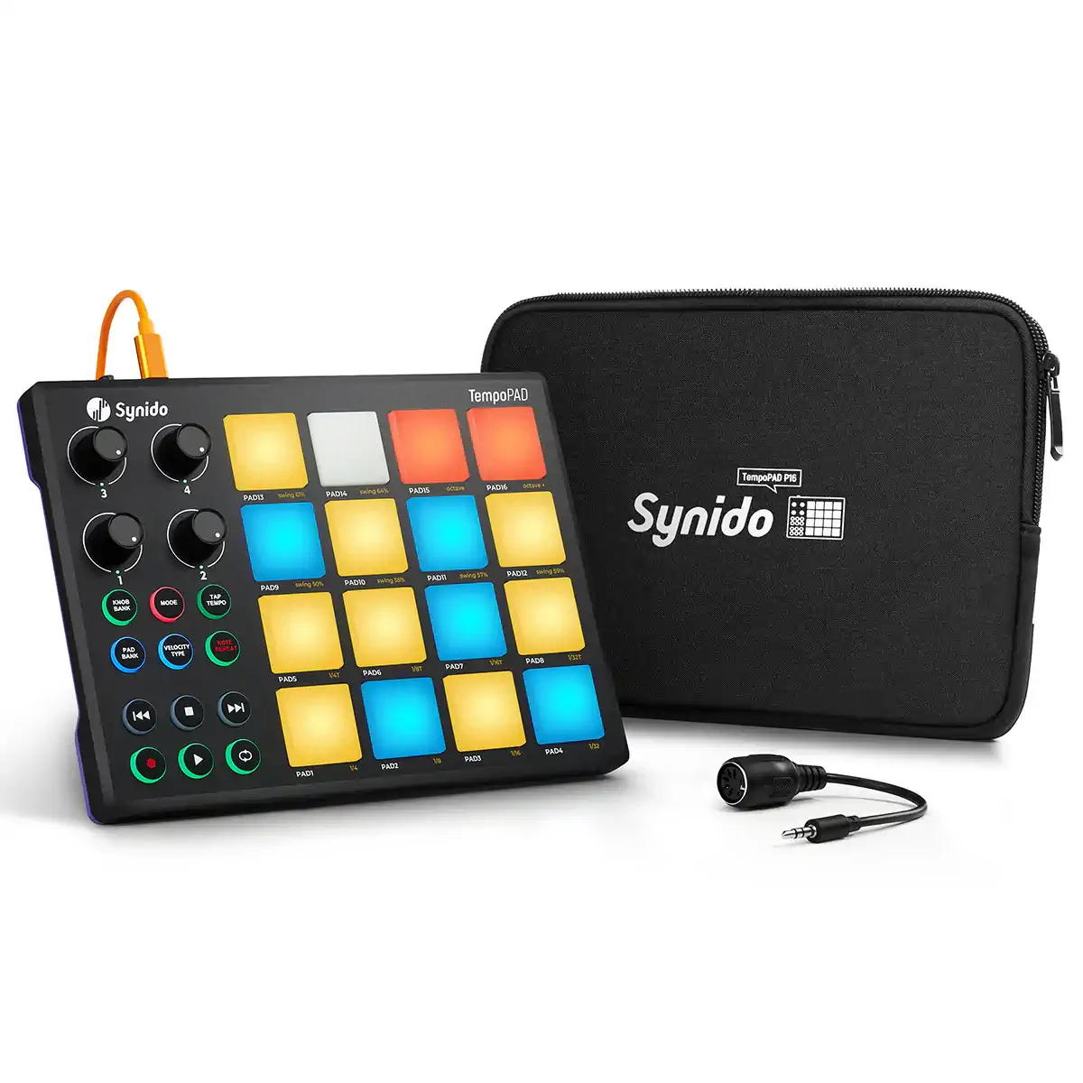 Synido TempoPAD P16 MIDI Controller Quick Look