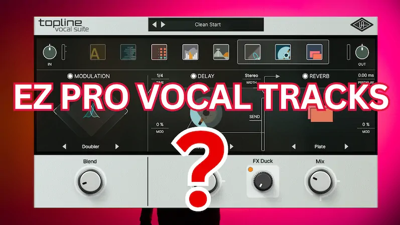 UAD Topline Vocal Suite QUICK LOOK & FREE Alternative