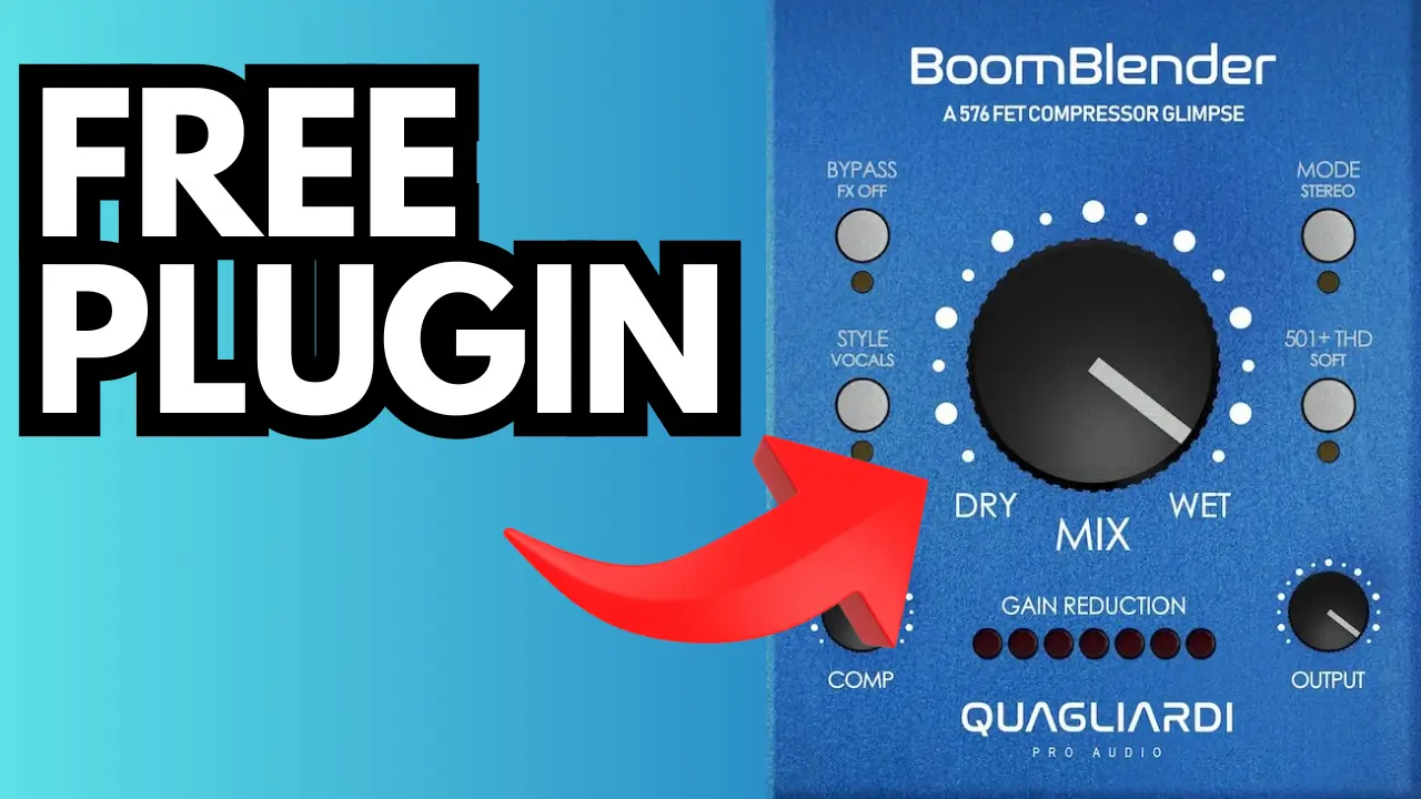 BoomBlender FREE Compressor Plug-in Quick Look