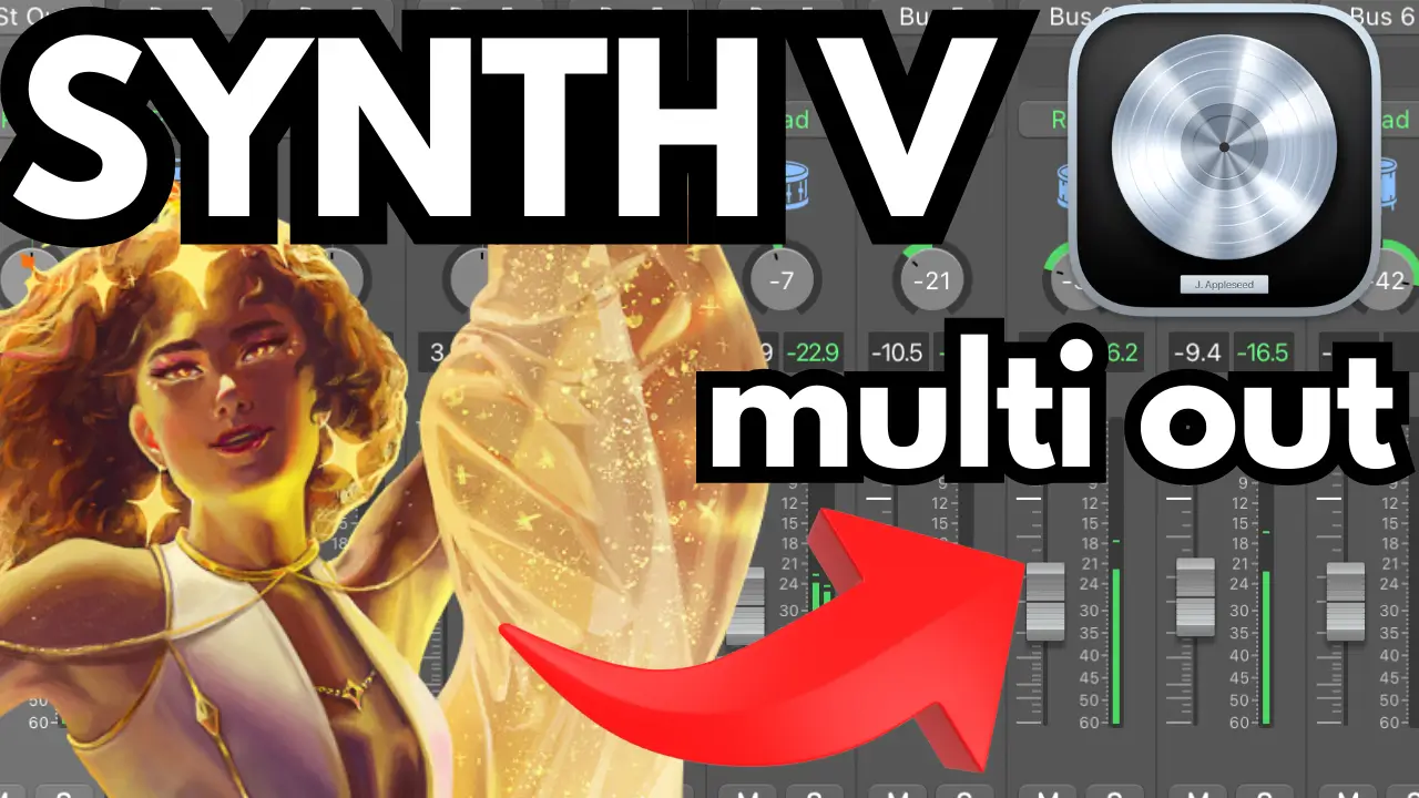 How to Set Up Multi-Output for Synthesizer V by Dreamtonics in Logic Pro 11 – Step-by-Step Guide