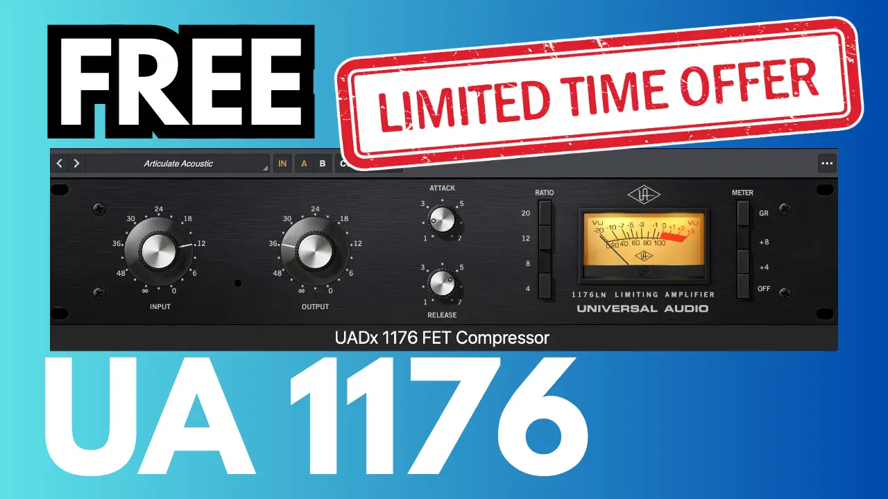 Free Download UA 1176 Compressor Plug-in – A Game-Changer for Music Producers!