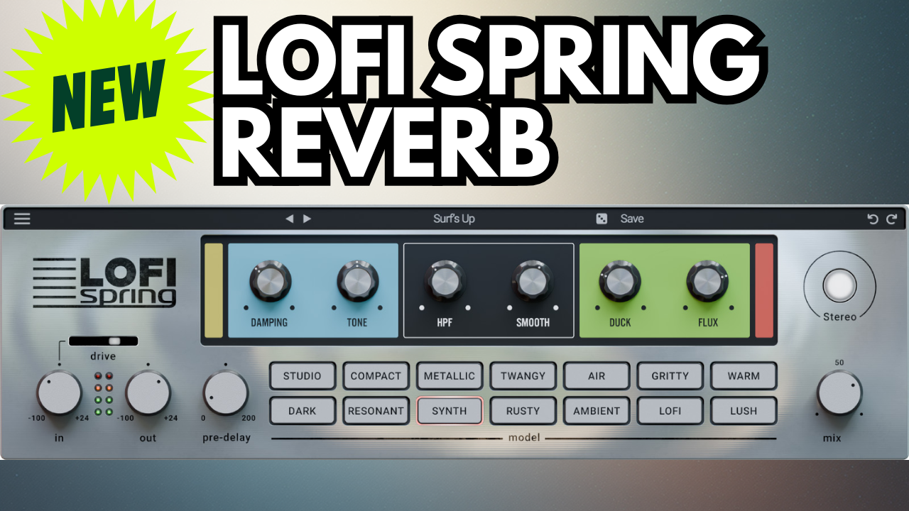 lofi spring reverb plugin