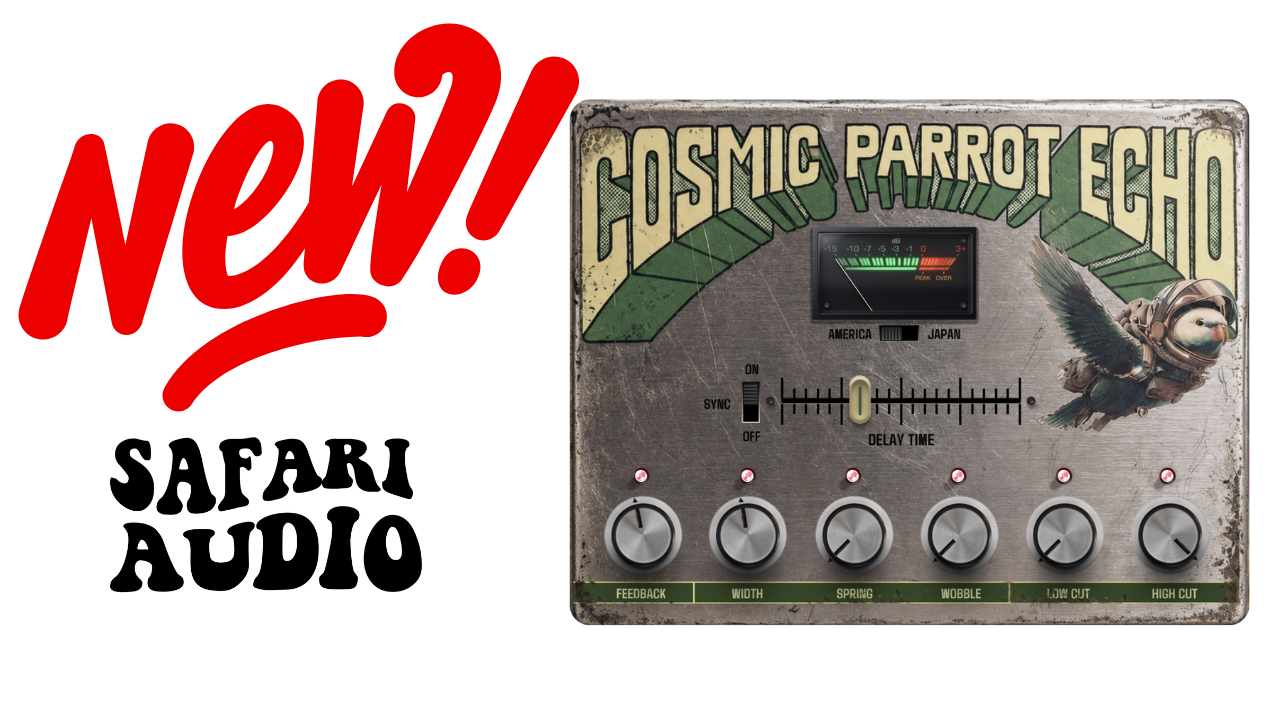 Safari Audio Cosmic Parrot Echo: A Vintage Tape Delay With a Dying Battery